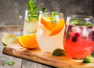 cocktails de fruta